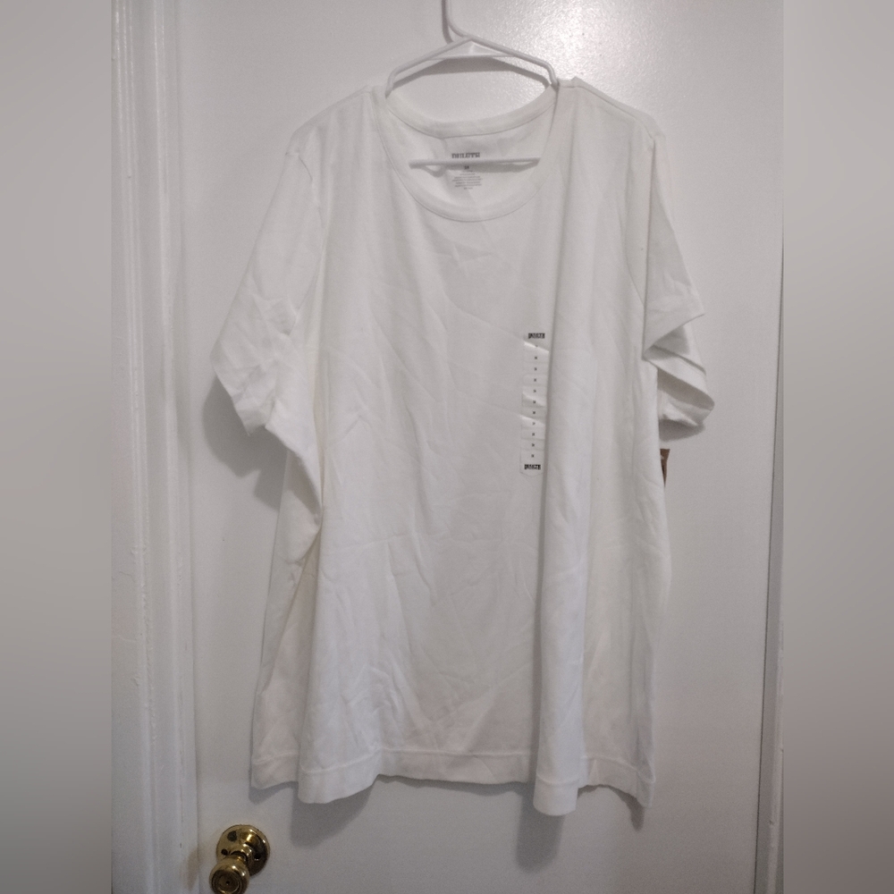 NWT DULUTH TRADING CO White T-Shirt 3X